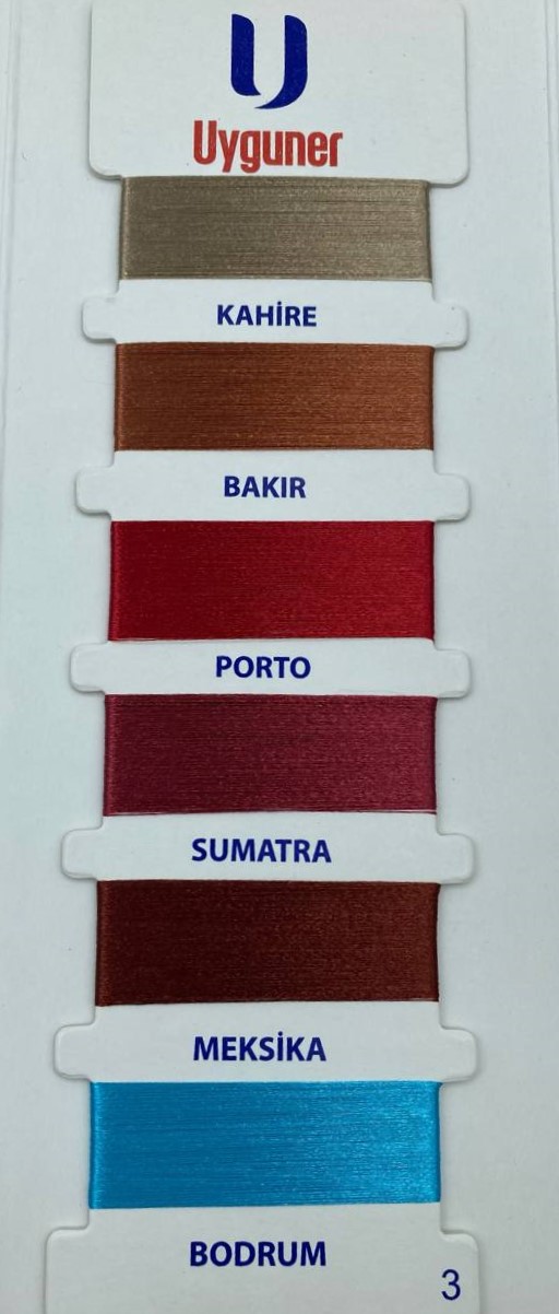 Catalog of silk threads for jacquard - part 3