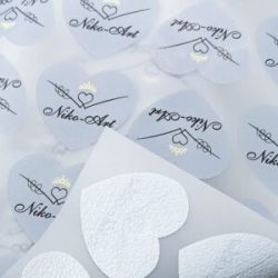 Термотрансферна етикетка / Heat Transfer Clothing Labels / Label of World