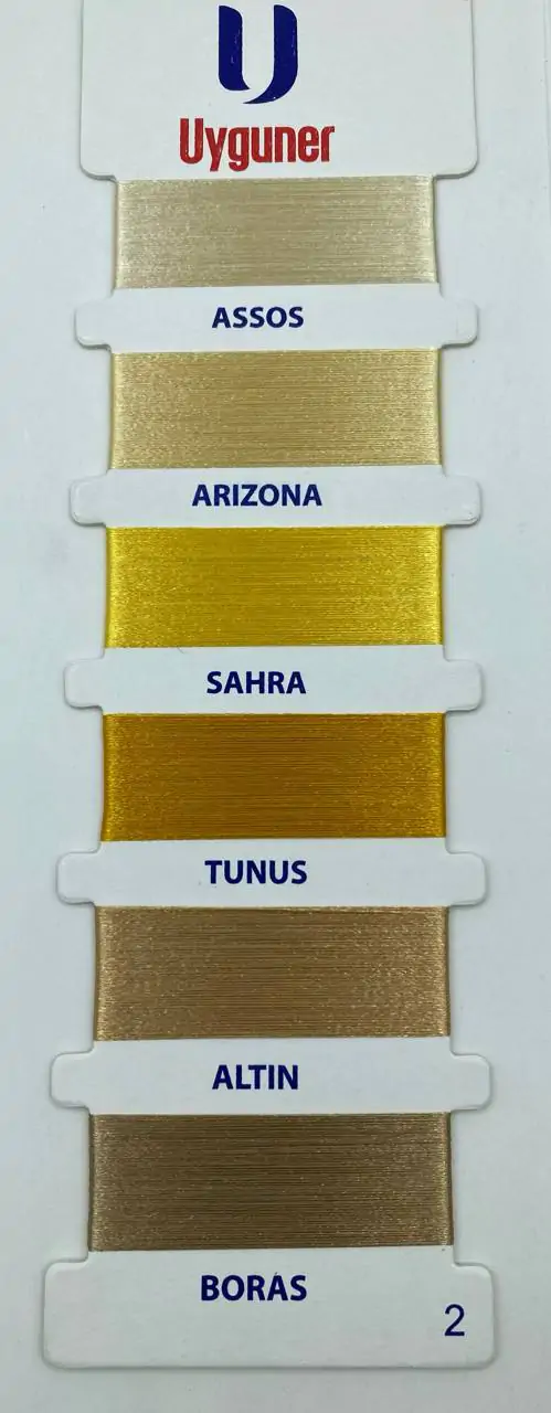 Catalog of silk threads for jacquard - part 2